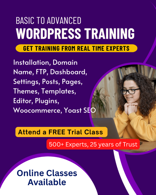 Wordpress Training in Noida