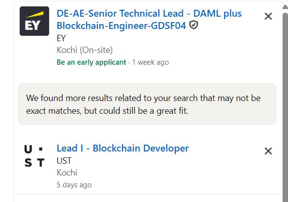 Blockchain & Web3 Development internship jobs in Kozhikode