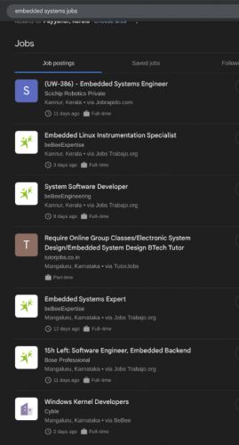 Embedded Systems internship jobs in Jaipur