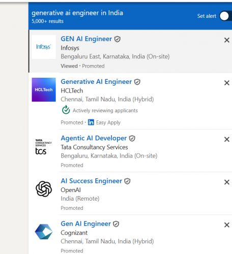Generative AI & LLM Development internship jobs in Coimbatore