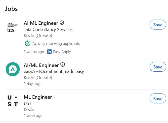 Machine Learning & Deep Learning internship jobs in Kolkata